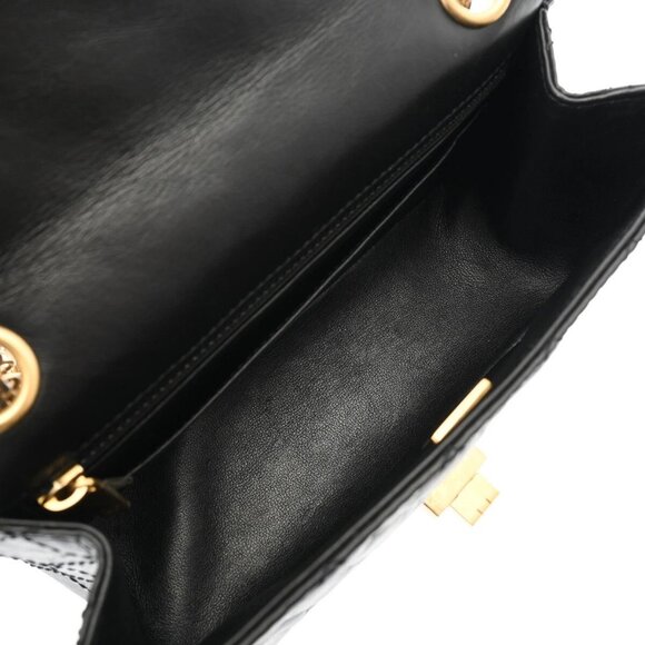 CHANEL 2.55 Mini Handbag 7.9" Matelasse ChainShoulder Black/Noir - Picture 12 of 12